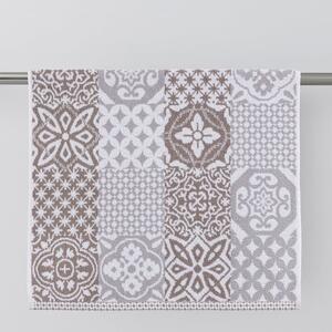 Geo Tile Cotton Towel