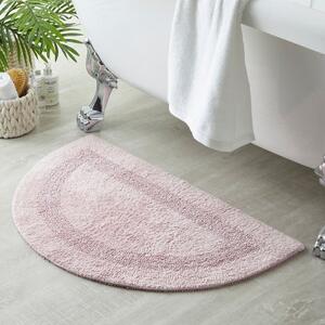 Super Soft Reversible Semi Circle Bath Mat