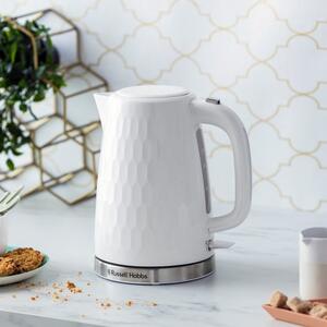 Russell Hobbs Honeycomb Kettle White