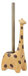 Brown Giraffe Toilet Brush