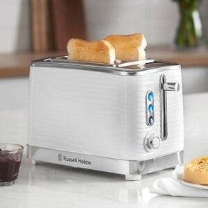 Russell Hobbs Inspire White 2 Slice Toaster