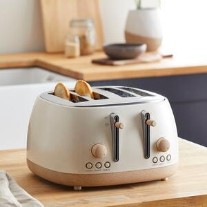 Churchgate Chilcote Country Cream 4 Slice Toaster