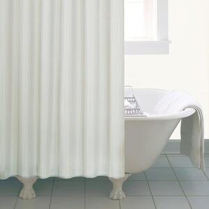 Natural Skinny Stripe Shower Curtain