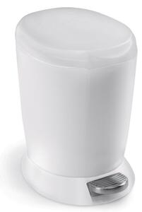 Simplehuman 6L Plastic Round Bathroom Pedal Bin