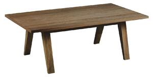 Agnano Wooden Coffee Table Rectangular In Smoked Oak