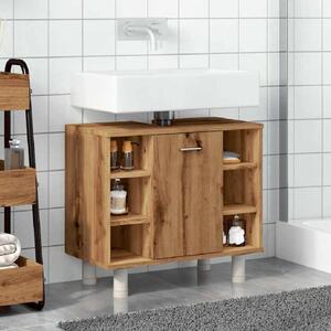 Putnam Wooden Vanity Unit With 1 Door In Oak