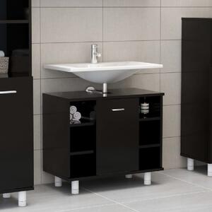 Putnam Wooden Vanity Unit With 1 Door In Black