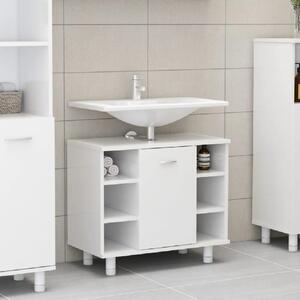 Putnam High Gloss Vanity Unit With 1 Door In White