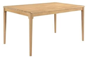 Orillia Wooden Dining Table Rectangular In Oak