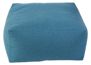Kaikoo Luxe Brushed Fabric Square Slab Beanbag Blue