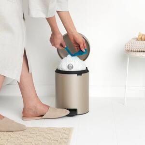 Brabantia NewIcon Pedal Bin Gold, 5L