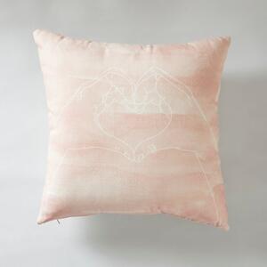 Love Heart Hands Cushion