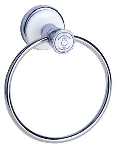 Silver Vintage Towel Ring