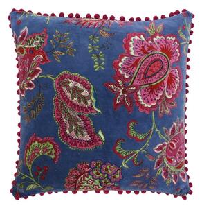 Paoletti Malisa Floral Velvet Cushion