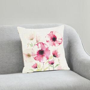 Poppy 43x43cm Cushion Pink