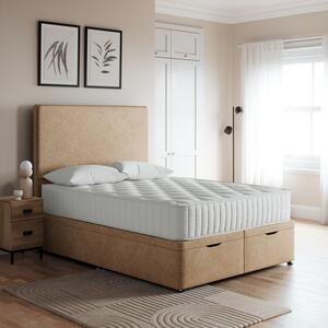 Everyday End Opening Ottoman Bed Frame, Woven Fabric