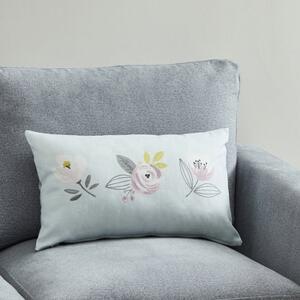 Blooms Trio of Flowers Cushion