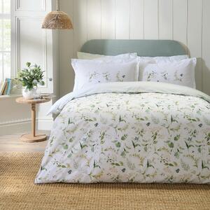 Sophie Allport Wild Floral Duvet Cover Bedding Set Green