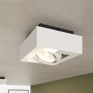 Ronka LED ceiling spotlight, GU10, 1-bulb, white