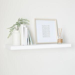 White Floating Shelf