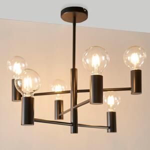 Vogue Forsan 6 Light Semi Flush Ceiling Light