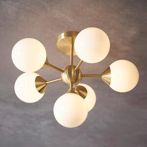 Vogue Elberton 6 Light Semi Flush Ceiling Light