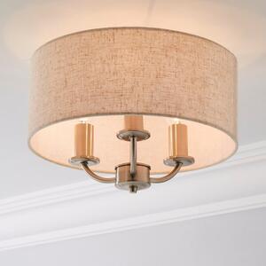 Preston 3 Light Flush Ceiling Light