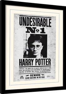 Framed poster Harry Potter - Undersirable No1