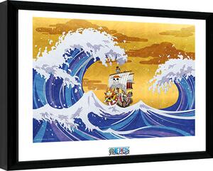 Framed poster One Piece - Thousand Sunny