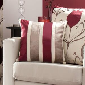 Lalique Wine Striped Cushion