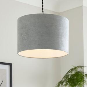 Lona Suede Drum Lamp Shade