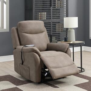 Evan Electric Rise and Recline Armchair Beige