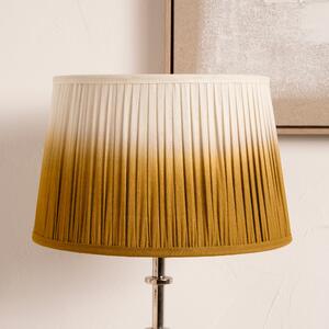 Scallop Ombre Soft Pleated Tapered Lamp Shade Yellow