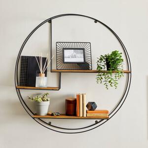 Industrial Extra Large Circle Shelf