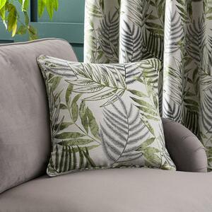 Leaf Jacquard Cushion