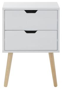 Nyborg 2 Drawer Bedside Table