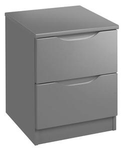 Legato 2 Drawer Bedside Table