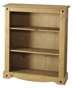 Corona Low Bookcase, Pine