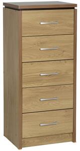 Charles Slim 5 Drawer Chest