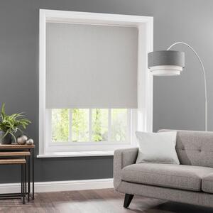 Luna Dove Grey Blackout Standard Roller Blind