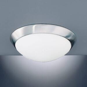 Hufnagel Katrin ceiling light, IP44, matt nickel