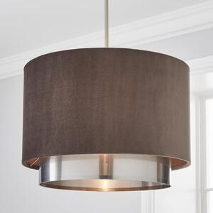 Nesa Two Tier Velvet Lamp Shade