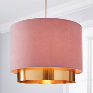 Nesa Two Tier Velvet Lamp Shade