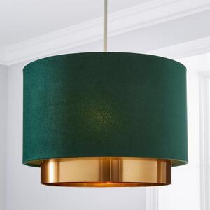 Nesa Two Tier Velvet Lamp Shade