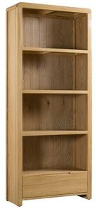 Curve Tall Bookcase, Oak