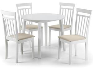 Coast Round Extendable Dining Table with 4 Chairs