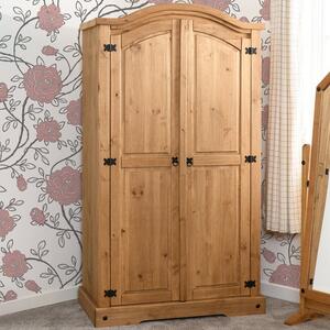 Corona Double Wardrobe, Pine