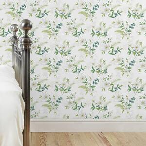 Dorma Botanical Green Wallpaper