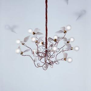Ingo Maurer Birdie - LED hanging light, red