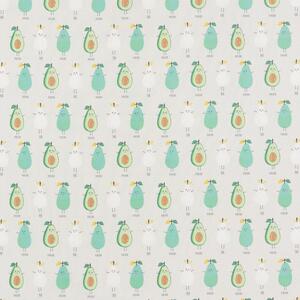 By the Metre Avocado Pear Green PVC